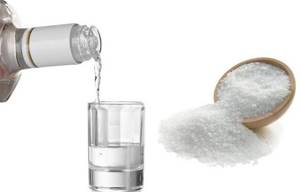 Водка с солью от поноса: как приготовить и как правильно принимать?